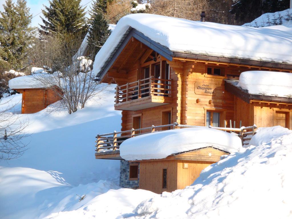 Chalet Chaperon Rouge Nendaz Exteriör bild