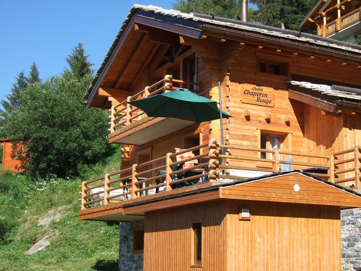 Chalet Chaperon Rouge Nendaz Exteriör bild
